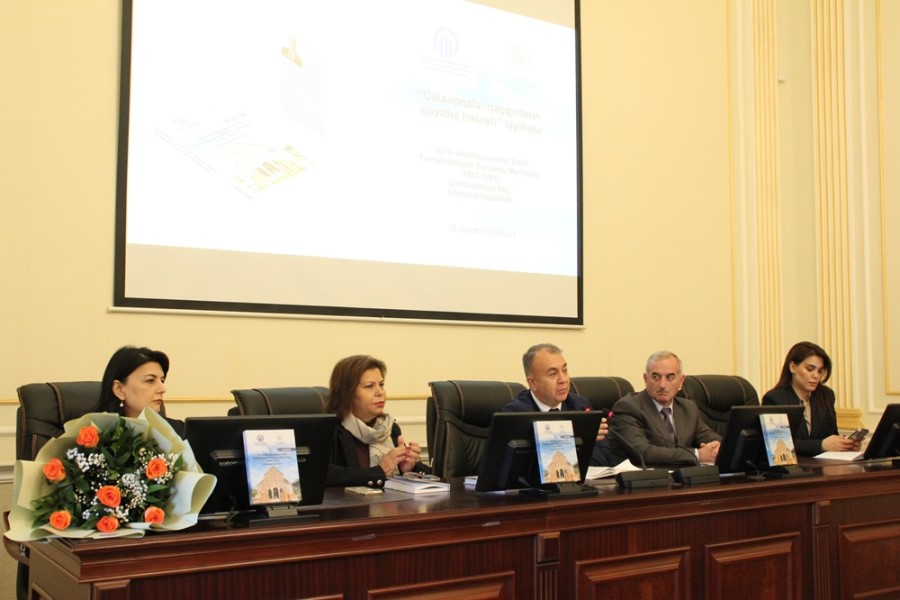 Səməd Vəkilovun Qərbi Azərbaycanla bağlı kitabının təqdimatı keçirilib - FOTOLAR